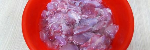 шашлык из кролика на минеральной воде