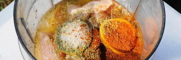 шашлык из куриной грудки