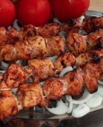 Шашлык из курицы по-грузински