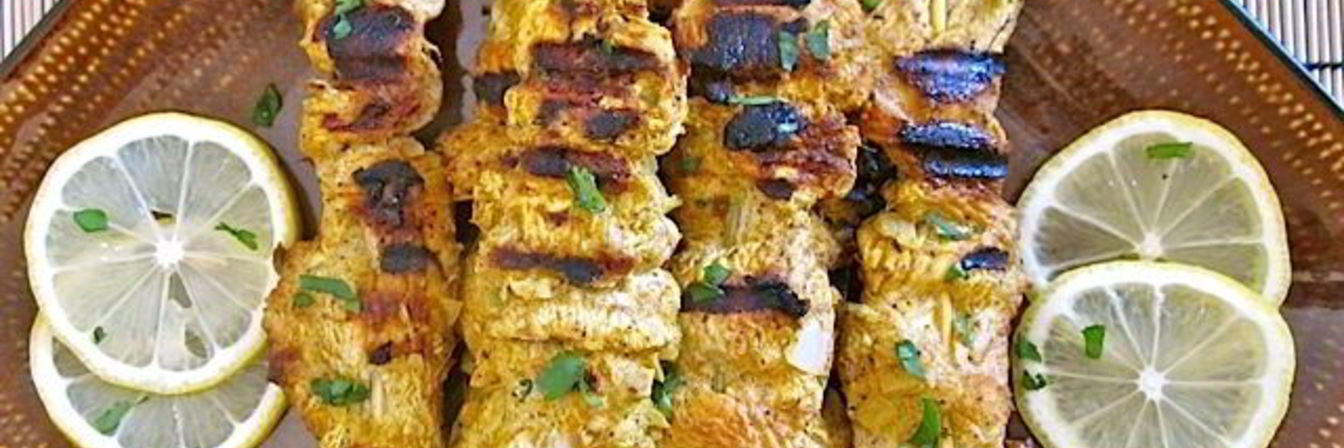 Шашлык из курицы с кефиром