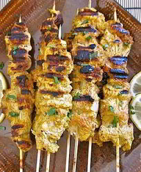 Шашлык из курицы с кефиром