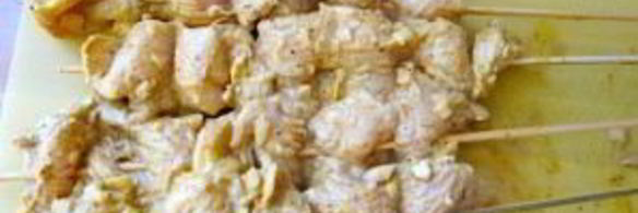 шашлык из курицы с кефиром