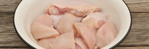 шашлык из курицы с уксусом и луком