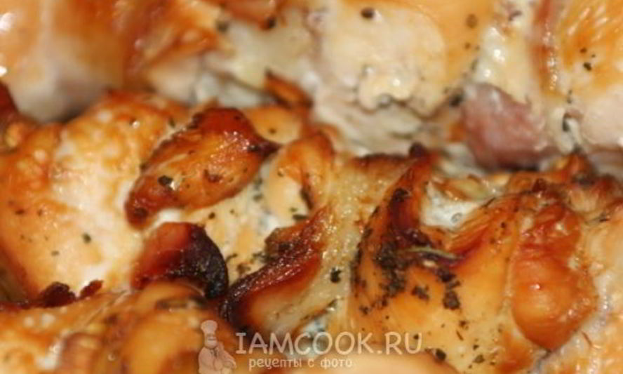 Рецепт шашлыка из курицы в духовке