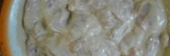 шашлык из курицы в майонезе