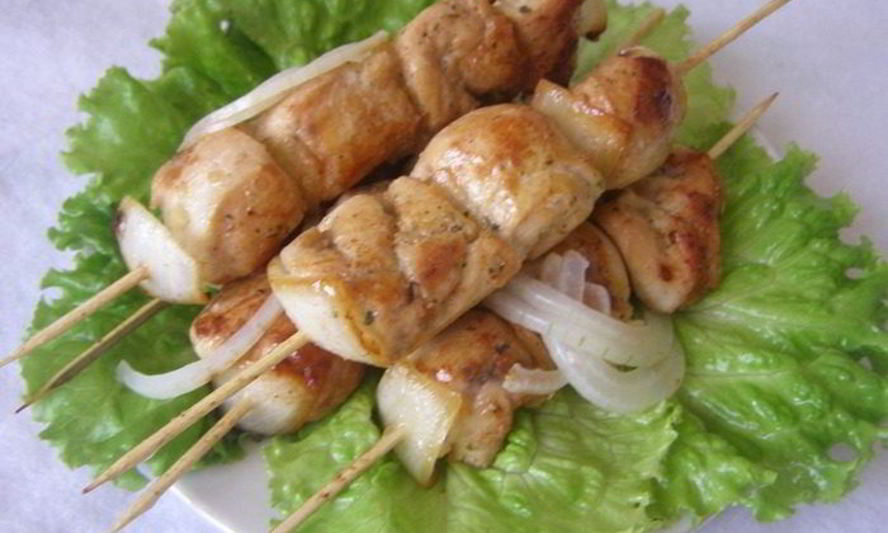 Рецепт шашлыка из курицы в мультиварке