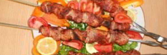 шашлык из окорока свинины