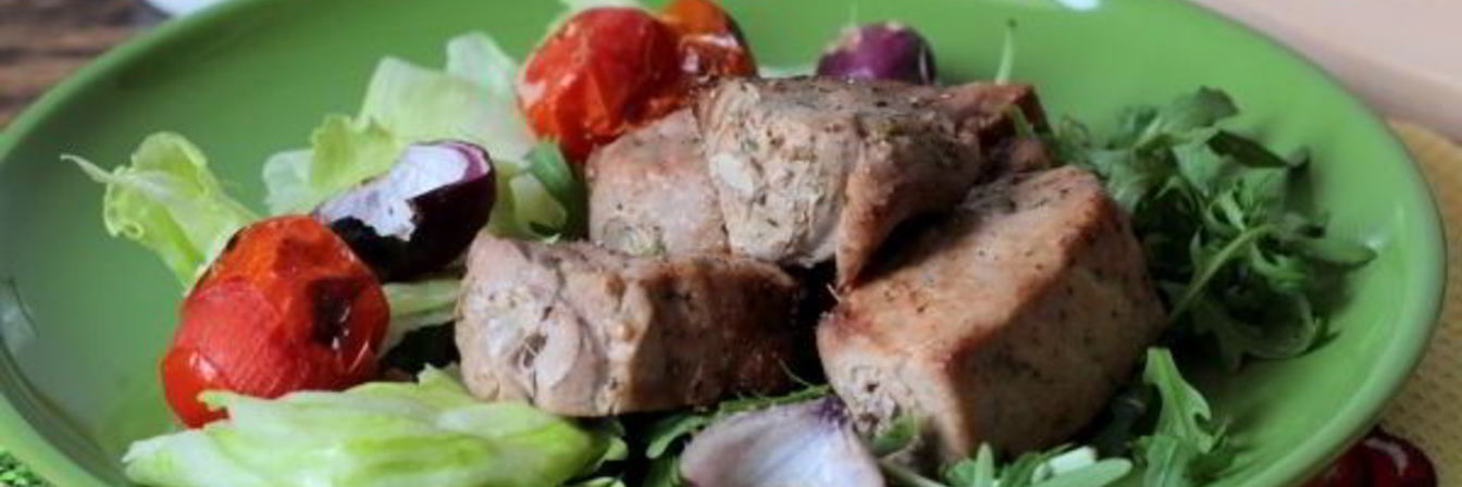 Шашлык из рыбы на мангале