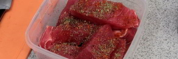 шашлык из рыбы на мангале