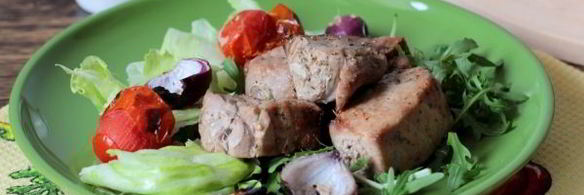 шашлык из рыбы на мангале