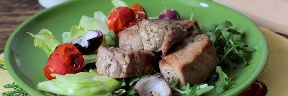 шашлык из рыбы на мангале