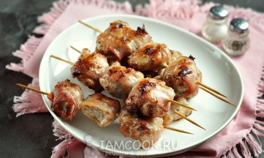 Рецепт шашлыка из свинины на сковороде