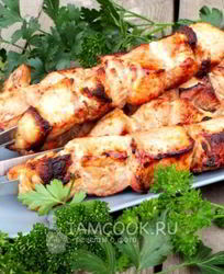 Шашлык из свинины с винным уксусом