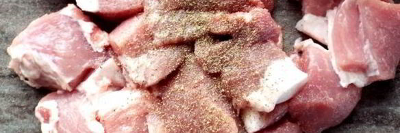 шашлык из свинины с винным уксусом