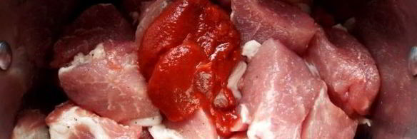 шашлык из свинины с винным уксусом