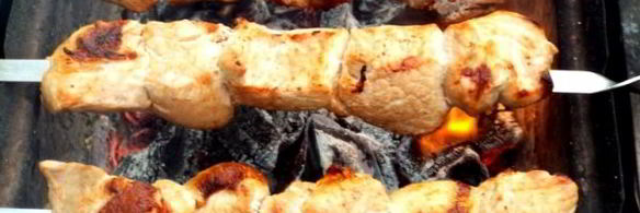 шашлык из свинины с винным уксусом