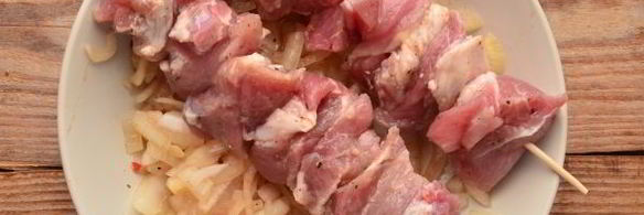 шашлык из свинины в фольге в духовке