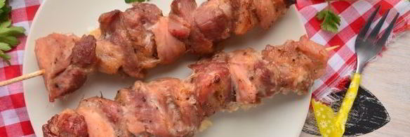 шашлык из свинины в фольге в духовке