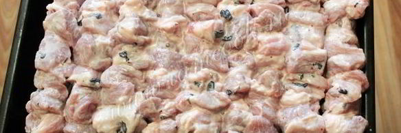 шашлык из свинины в кефире