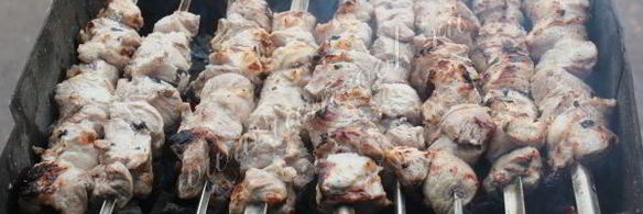 шашлык из свинины в кефире