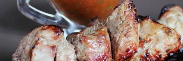 шашлык из свинины в кефире