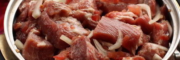 шашлык из свинины