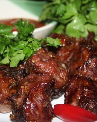 Шашлык из свиной лопатки