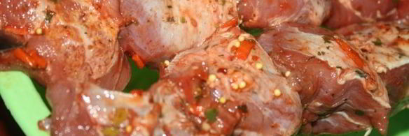 шашлык из свиной лопатки