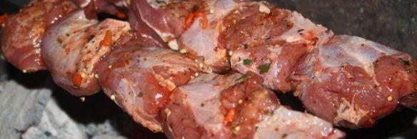 шашлык из свиной лопатки