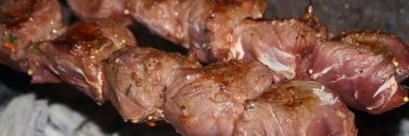 шашлык из свиной лопатки