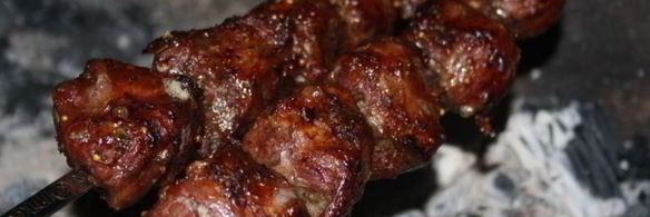 шашлык из свиной лопатки