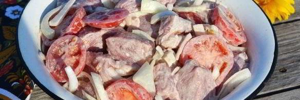 шашлык из свиной вырезки