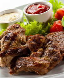 Шашлык из вырезки свинины