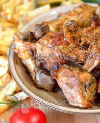 Шашлык на сковороде