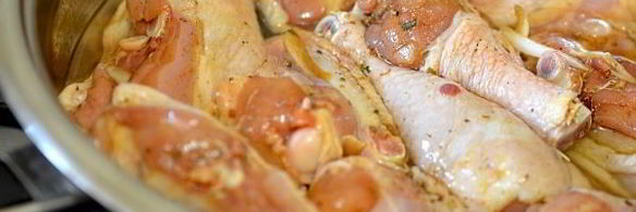 шашлык на сковороде