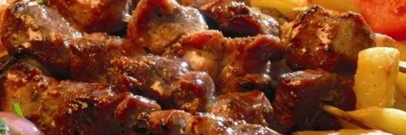 Шашлык по-карски из свинины