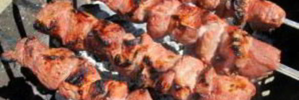 шашлык в гранатовом соке