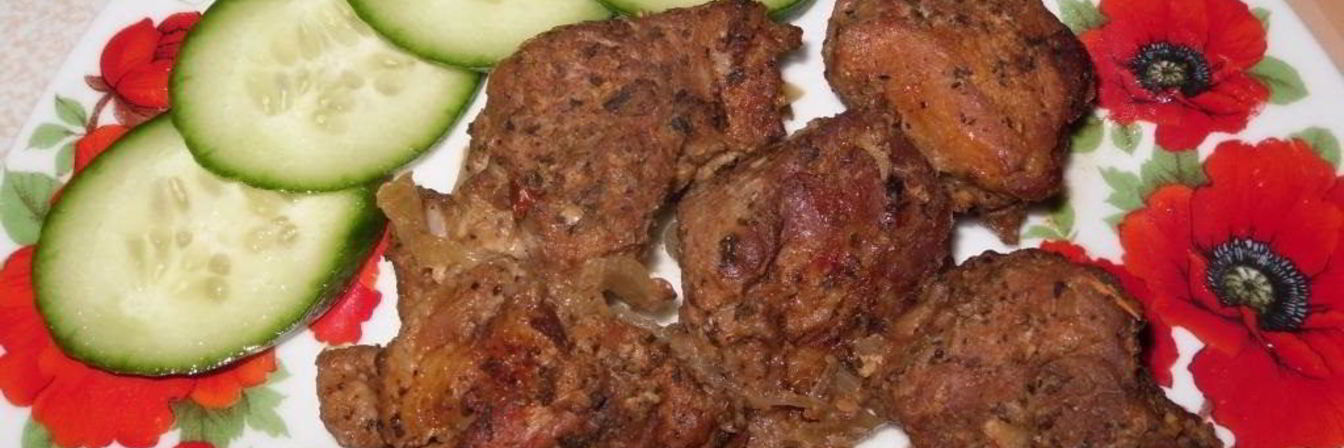 Шашлык в рукаве в духовке