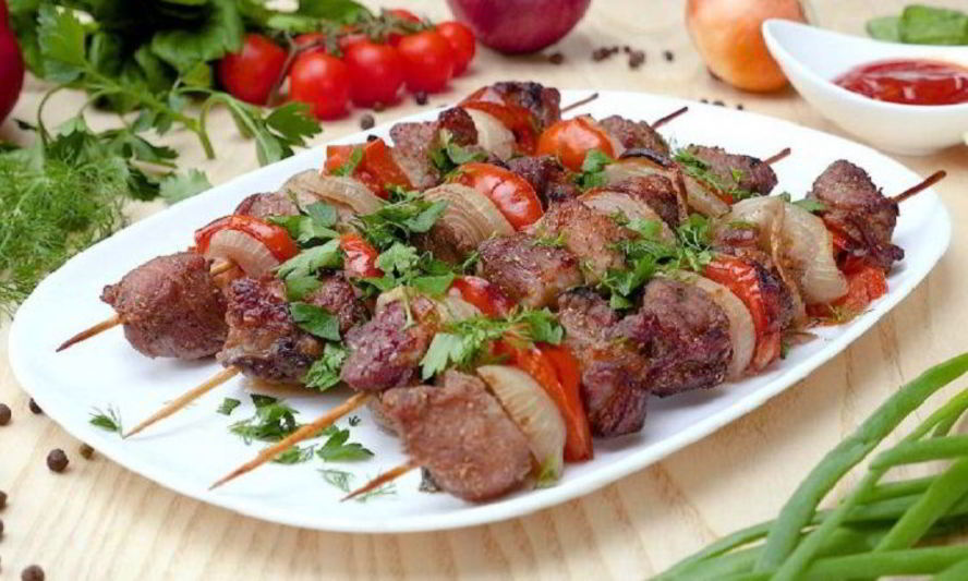 Рецепт шашлыка в рукаве