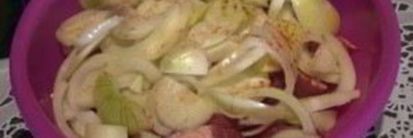 шашлык, замаринованный на вине