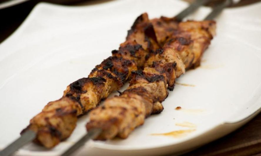 Рецепт свиного шашлыка на гриле