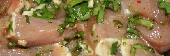 тайские шашлычки из свинины на мангале