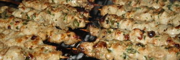 тайские шашлычки из свинины на мангале