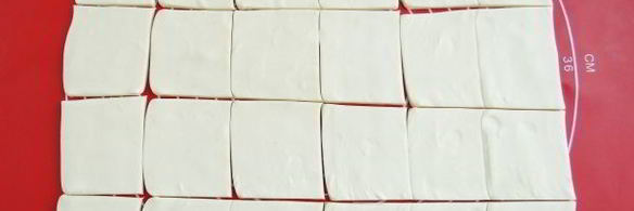 закуска из слоеного теста шашлык