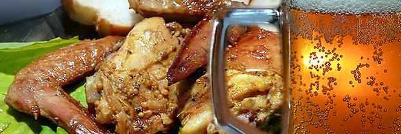 жидкий дым и куриный шашлык