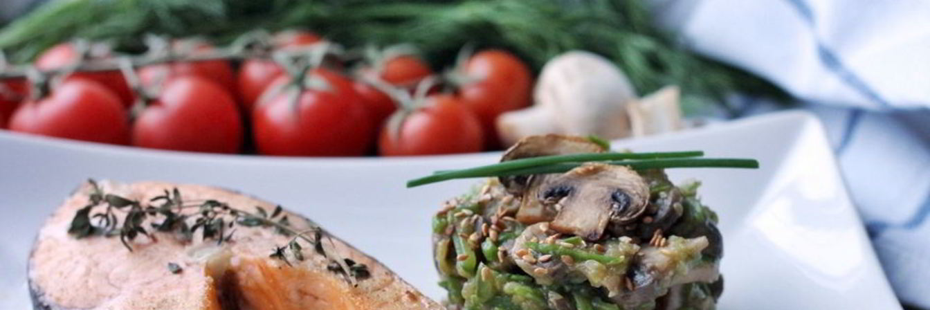 Гарнир к стейку из семги