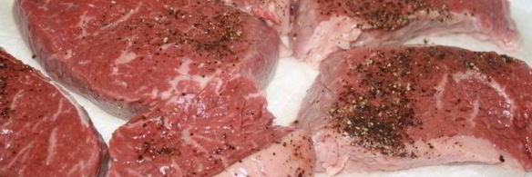 говяжьи стейки-гриль маринованные в светлом пиве