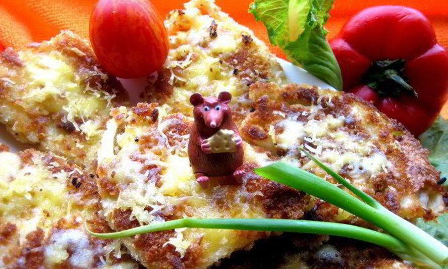 Рецепт капустных стейков под сыром джюгас