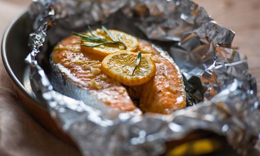 Рецепт кижуча стейки в духовке в фольге