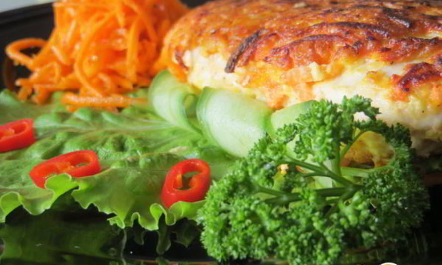 Рецепт куриных стейков в морковном маринаде